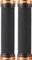 Paire de Grips Reverse Classic 29 mm Noir / Orange