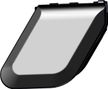 Couvercle de la prise de charge avec trappe amovible Cube bosch