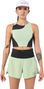 Women's NNormal Trail Green Crop Top