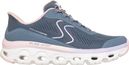 Chaussures de Randonnée Skechers Slip-ins Glide-Step Sole Gris/Rose Femme