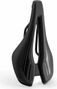 Selle de vélo creuse en cuir PU et éponge antichoc Rockbros- noir