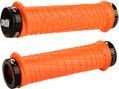 Paar handvatten ODI-Troy Lee Designs Signature MTB Orange 130 mm