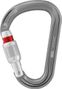 Moschettone a vite Petzl Attache Grey