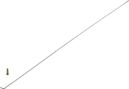 RAYON 2.3 MM INOX ARGENT  L256 AVEC ECROU (X1) MACH1