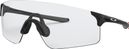 Oakley EvZero Blades Sonnenbrille Mattschwarz / Klarschwarz Photochrom / Ref. OO9454-0938