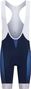 Odlo Performance Alpes Bib shorts - White/Blue