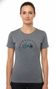 T-Shirt Manches Courtes Rubb'r Randonneuse Gris Femme