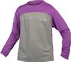 Endura MT500 Burner Children's Long Sleeve Jersey Purple