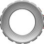 absoluteBLACK Ultimate Centerlock Lockring for 15/20 mm Axles Titanium