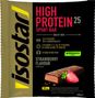 25 barrette proteiche Isostar High Protein Fragola 3x35gr