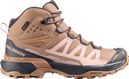 Wanderschuhe Salomon X Ultra 360 Mid GTX Braun/Rosa Damen