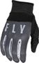 Fly Racing F-16 Handschuhe Grau / Schwarz Kinder