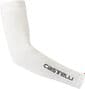 Manchettes Castelli UPF 50 + Light 2 Blanc