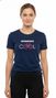 Maglietta Rubb'r Maman Blue Donna a manica corta