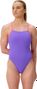 Maillot de bain Speedo Club Training Tie Back Violet/Orange Femme 