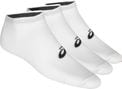 Asics Ped White Unisex 3-Pack Socks