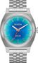 Nixon Time Teller Solar Silver/Rainbow Unisex-Uhr
