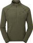 Vellón RAB Nexus 1/2 Zip Verde, Hombre