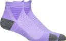 Asics Fujitrail Quarter Purple Socks