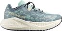 Chaussures Running Salomon Aero Glide 4 GRVL Bleu/Vert Femme