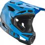 Integralhelm Seven Project 23 Fiberglas Blau / Schwarz