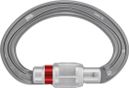 Moschettone Petzl Omni Screw-Lock grigio