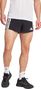 adidas Adizero Running Gel Pocket 3in Split Shorts Black Homme