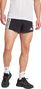 adidas Adizero Running Gel Pocket 3in Split Shorts Zwart Heren