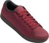 Pair of Giro DEED Ox Blood Red Shoes