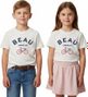 T-Shirt Manches Courtes Rubb'r Beau Blanc Enfant