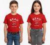 Rubb'r Beau Red Short Sleeve T-Shirt Bambino