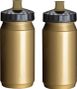 Gourde 2 x 550 ml Bidon Or Noir