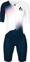 Tuta trifunzione Surpas Insane 3 LDT blu/bianca/rosa da donna
