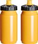 Gourde Bidon 2 x 550 ml jaune