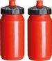 Gourde 2 x 550 ml rouge et noire Bidon
