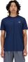 New Balance Sport Essentials Men's Blue short sleeve jersey