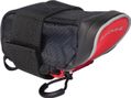 Lezyne Micro Caddy Zadeltas Zwart Rood