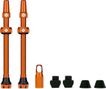 Kit de Valve Tubeless MUC OFF V2 (paire) 80mm Orange