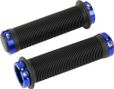 Position One BMX 130mm Black/Blue Grips