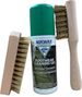 Nettoyant chaussures + brosse universelle + brosse spéciale nubuck et daim