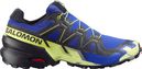 Salomon Speedcross 6 Blue/Yellow Men's Trail Running Shoes