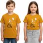 T-Shirt Manches Courtes Rubb'r Hippo Jaune Enfant