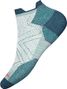 Smartwool Run Zero Cushion Low Green Women's Running Socks