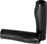 Ergotec Poignées Kyoto Silicone Long/Long Noir
