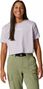Camiseta Mountain Hardwear MHW Logo Crop violeta mujer