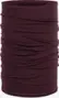 Buff Merino Lightweight Solid Bordeaux choker