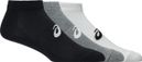 Asics AEG Ankle Socks Black/Gray/White (3 pairs)
