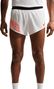 Pantaloncini Nike AeroSwift 2in1 con spacco, bianco, da uomo