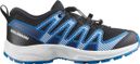 Chaussures Trail Salomon XA Pro V8 Noir/Bleu Enfant