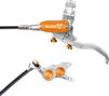 Hope Tech4 EVO TR4 Silver / Orange front brake Standard hose